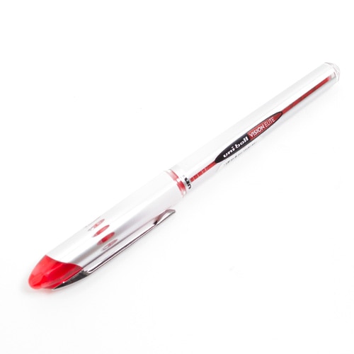 Uni-Ball, Rollerball/Ballpoint, Art & School, Sanford, Vision, Elite, Bold, 82429, Red